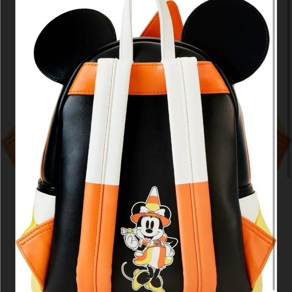 NWT Loungefly Disney Minnie Mouse Halloween Mini Backpack - Picture 3 of 3